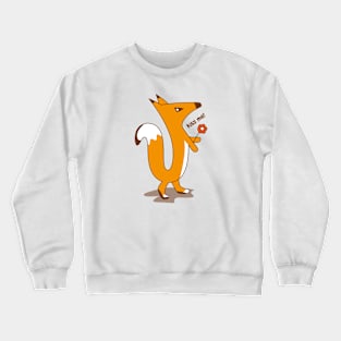 Fox. Kiss. Crewneck Sweatshirt